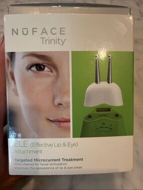 NuFACE Trinity ELE Targeted Microcurrent Attachment - White & Green